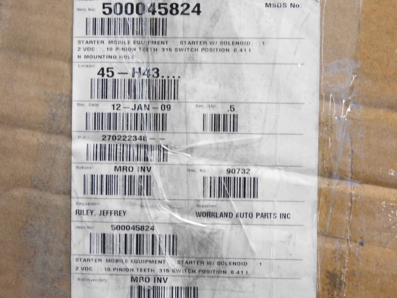SPARE PART 500045824 NSMP