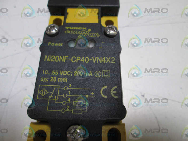 TURCK PROXIMITY SENSOR Ni20NF-CP40-VN4X2  NSMP