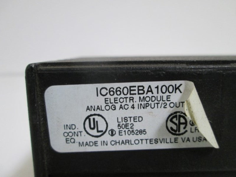 GE FANUC IC660EBA100K REMAN