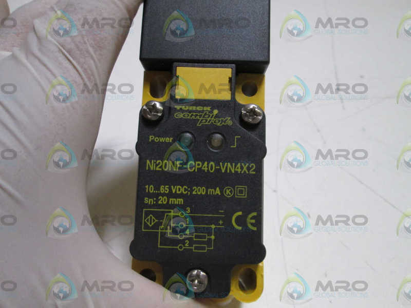 TURCK PROXIMITY SENSOR Ni20NF-CP40-VN4X2 NSNP