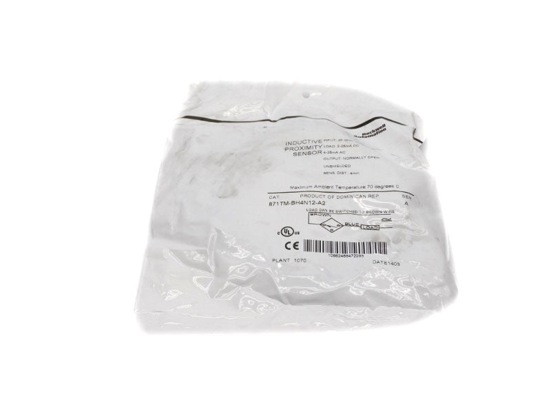 ALLEN BRADLEY 871TM-BH4N12-A2 SER. A 20-250VAC/DC NSMP