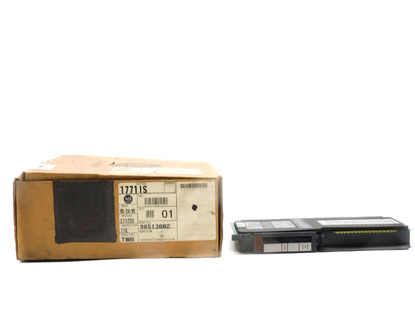 ALLEN BRADLEY 1771-IS SER. A 5VDC 0.8A F/W B NUPI
