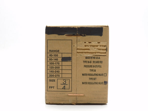 VALVE 56T 60-140 3/4" NSFS
