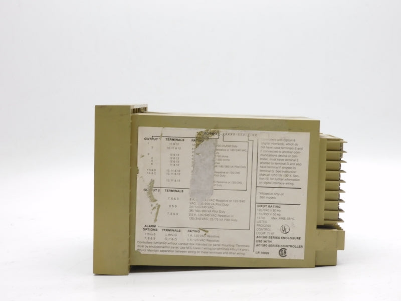 CONTROLLER AC/56XX-XXXXX-XXX-X-XX 120/240VAC 8A UNMP