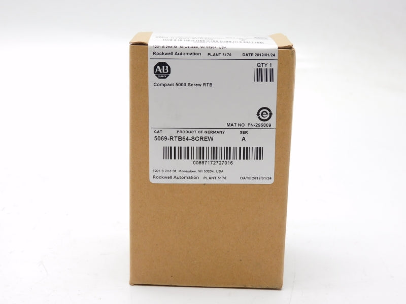 ALLEN BRADLEY 5069-RTB64-SCREW SER. A (BR/WH) NSFS