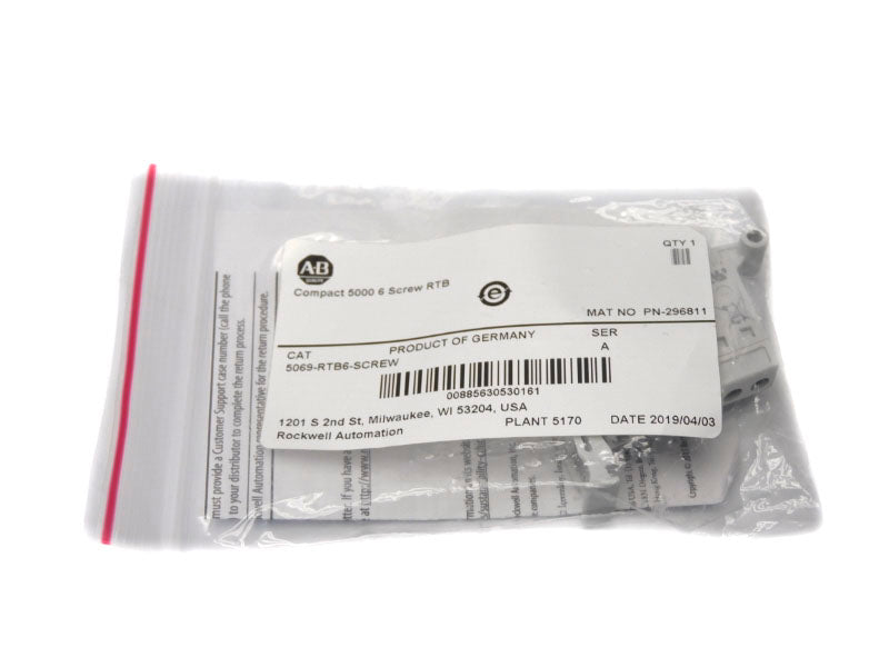 ALLEN BRADLEY 5069-RTB6-SCREW SER. A NSMP