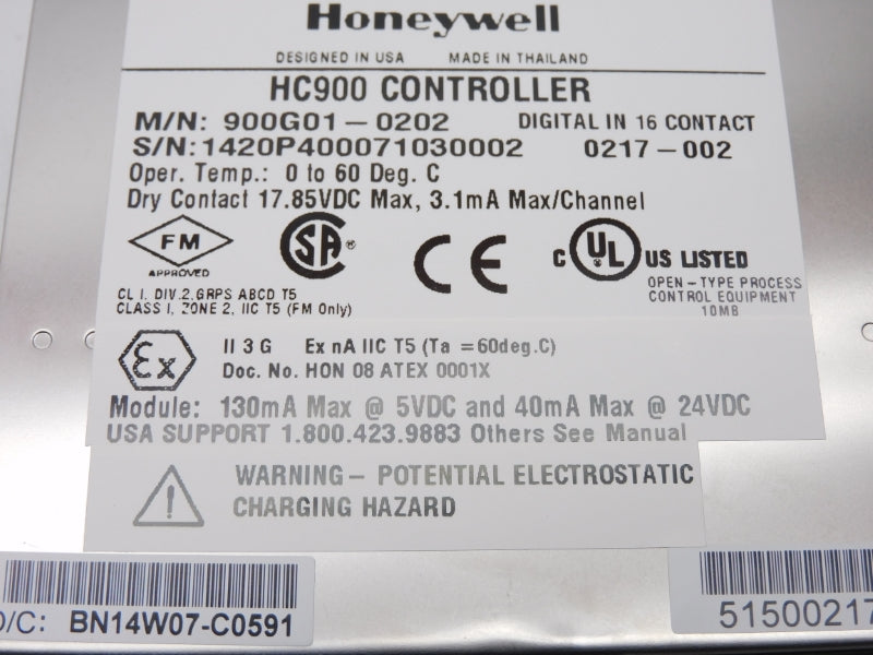 HONEYWELL 900G01-0202 24VDC NSMP