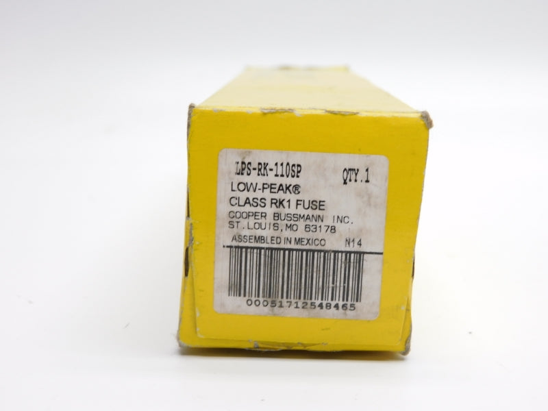 BUSSMANN LPS-RK-110SP 600VAC 110A (YELLOW) NSMP