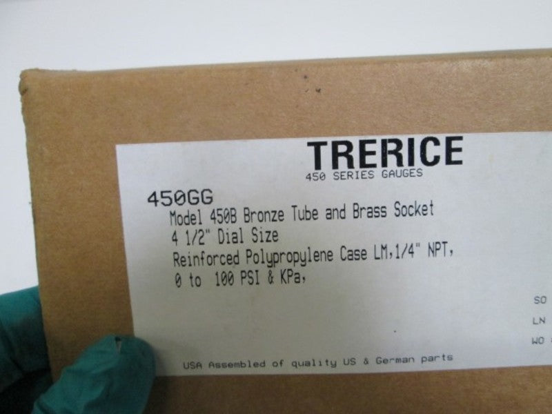TRERICE 450GG 0-100PSI NSMP