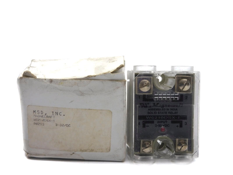 MAGNECRAFT W6210DSX-1 240VAC 10A NSMP