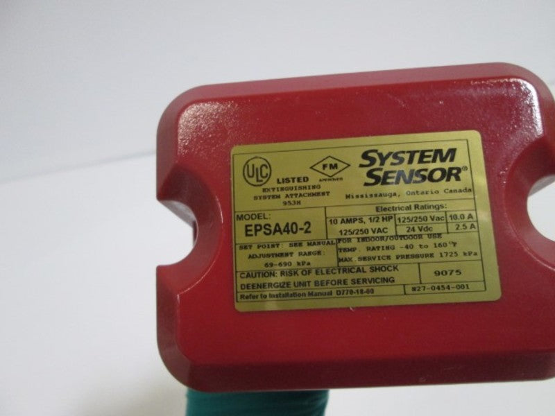 SYSTEM SENSOR EPSA40-02 NSNP