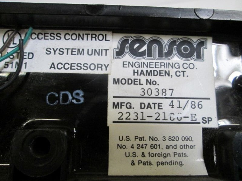 SENSOR READER SUB ASSEMBLY 30387 UNMP