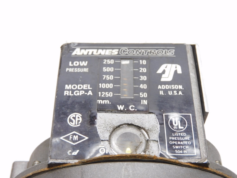ANTUNES CONTROLS RLGP-A 250-1250MM/10-50INWC UNMP