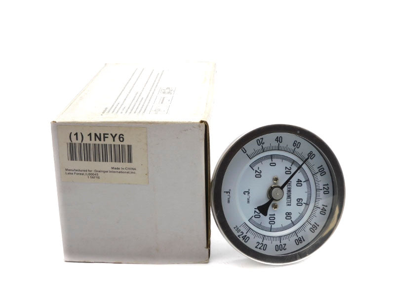 THERMOMETER 1NFY6 0-250'F NSMP
