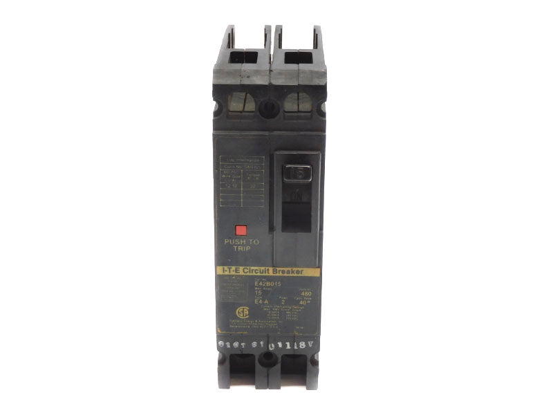 I-T-E E42B015 480V 15A UNMP