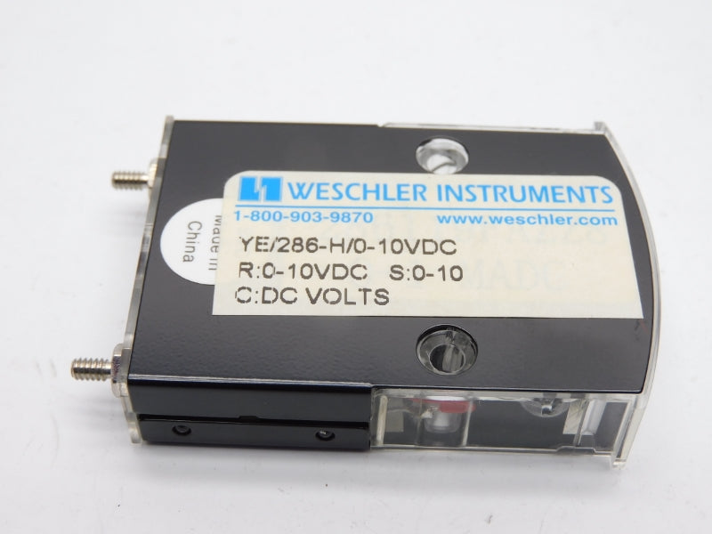 WESCHLER INSTRUMENTS YE/286-H/0-10VDC 0-10VDC NSMP