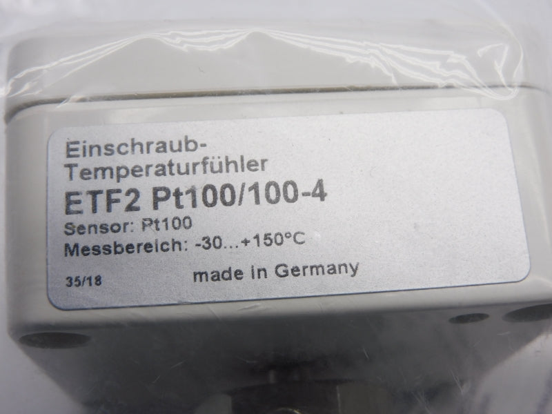 SENSOR ETF2PT100/100-4 -30/+150'C NSNP