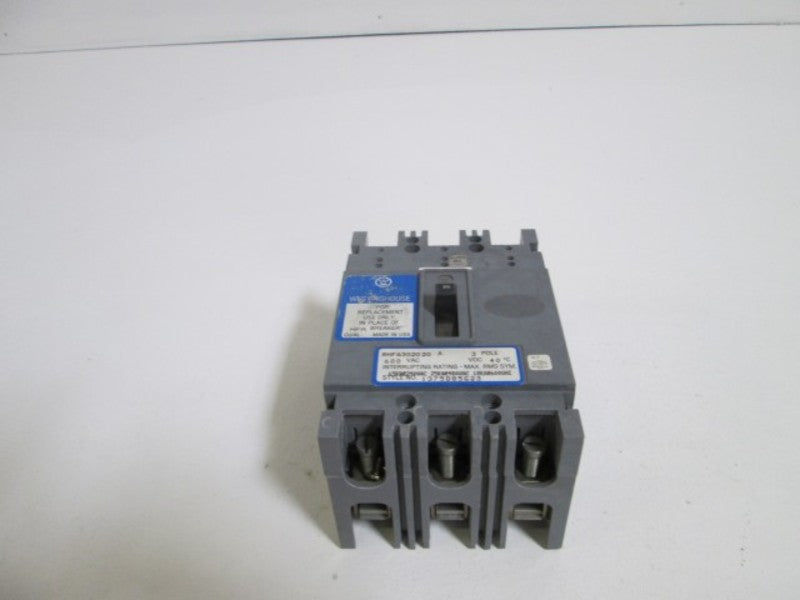 WESTINGHOUSE CIRCUIT BREAKER RHFA302020 NSNP