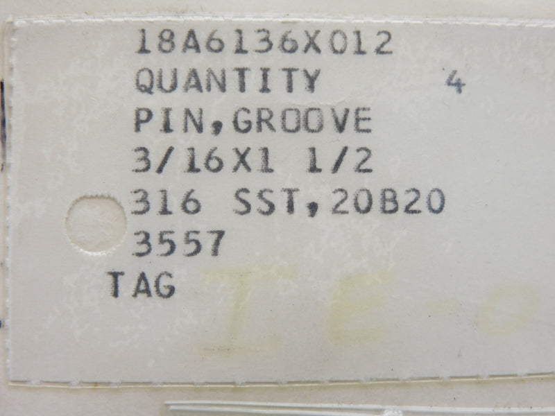 SPARE PART 18A6136X012 (PKG OF 4) NSMP