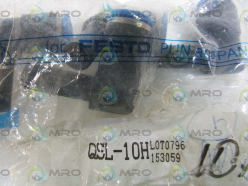 LOT OF 4 FESTO  QSL-10H NSMP