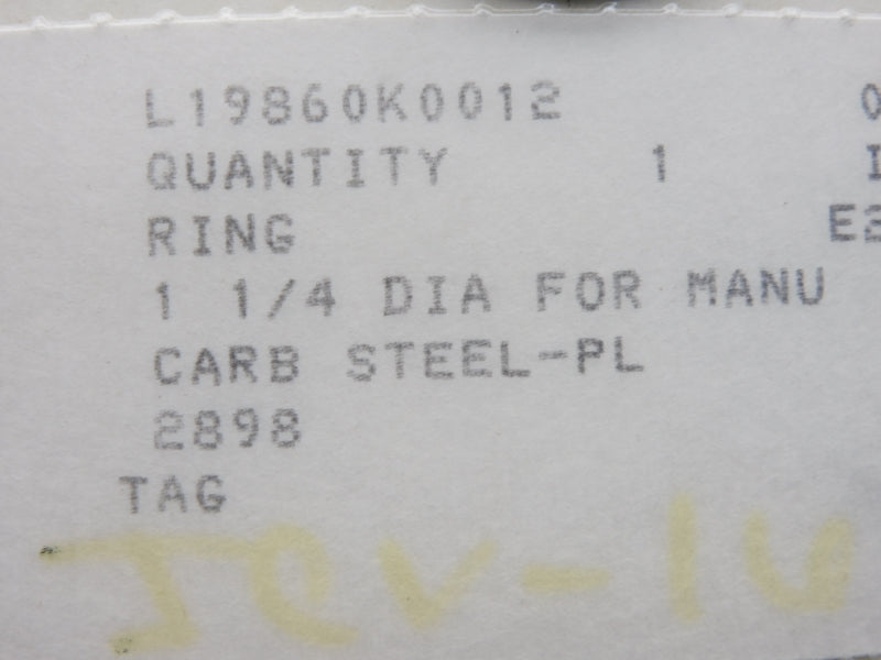 SPARE PART L19860K0012 1-1/4" NSMP