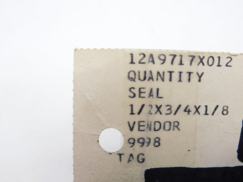 SEAL 12A9717X012 NSNP