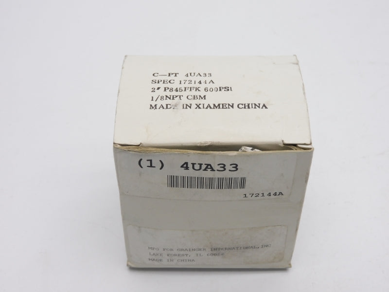 GAUGE 172144A 4UA33 600PSI NSMP