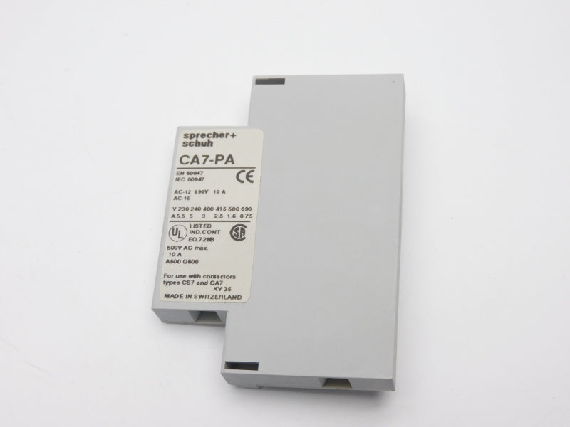 SPRECHER+SCHUH CA7-PA-11 690V 10A NSMP