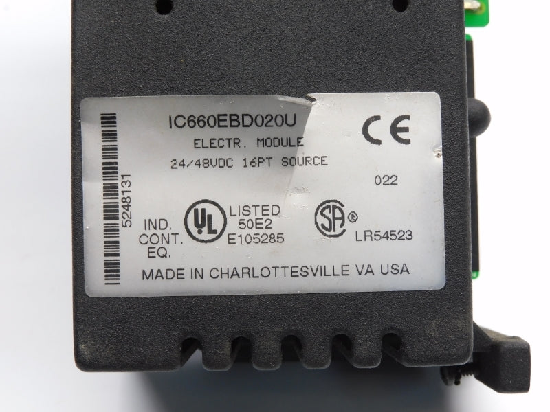 FANUC IC660EBD020U 25/48VDC 15A NSNP