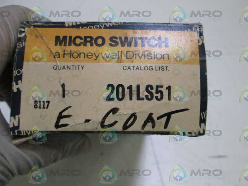 MICRO SWITCH LIMIT SWITCH 201LS51 NSMP