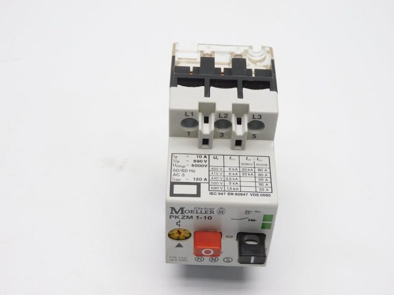 KLOCKNER MOELLER PKZM1-10 690V 6,0-10A NSMP