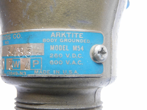 CROUSE HINDS APJ3483 600VAC 30A UNMP