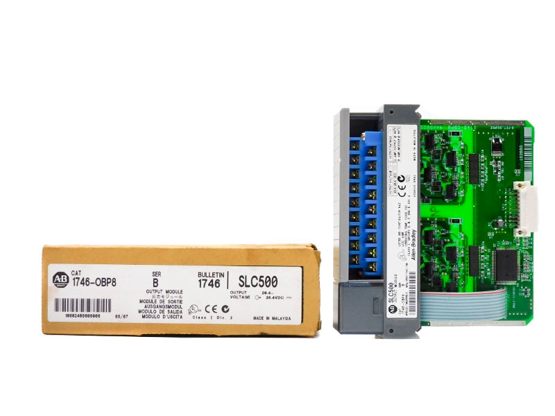 ALLEN BRADLEY 1746-OBP8 SER. B 20.4-26.4VDC 8A NSMP