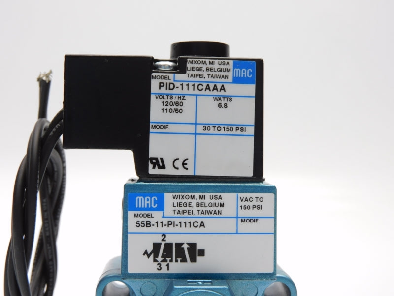 MAC 55B-11-PI-111CA 110/120V 150PSI NSMP