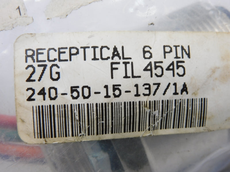 RECEPTACLE 240-50-15-137/1A NSMP