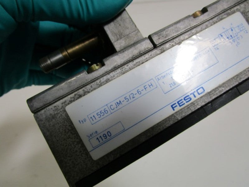 FESTO CJM-5/2-6-FH 11556  (AS PICTURED) NSNP