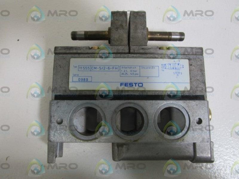 FESTO CM-5/2-6-FH 11555 CABW-1/8 UNMP