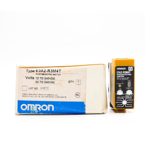 OMRON E3A2-R3M4T 24-240VAC 3A NSMP
