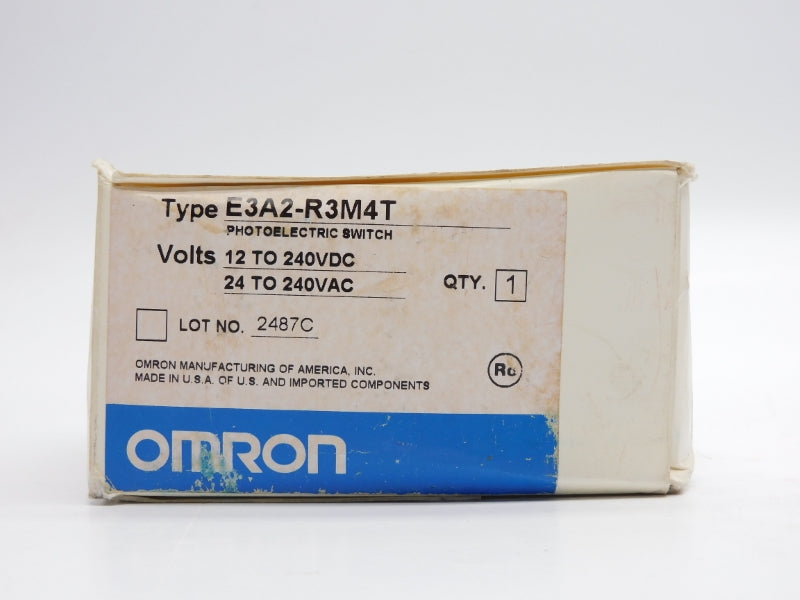 OMRON E3A2-R3M4T 24-240VAC 3A NSMP