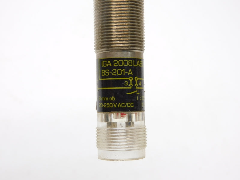 IFM EFECTOR IGA2008LABOA BS-201-A 20-250VAC/DC UNMP