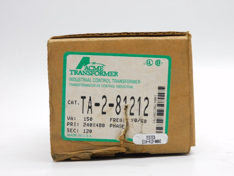 ACME TRANSFORMER TA-2-81212 240/480V NSMP
