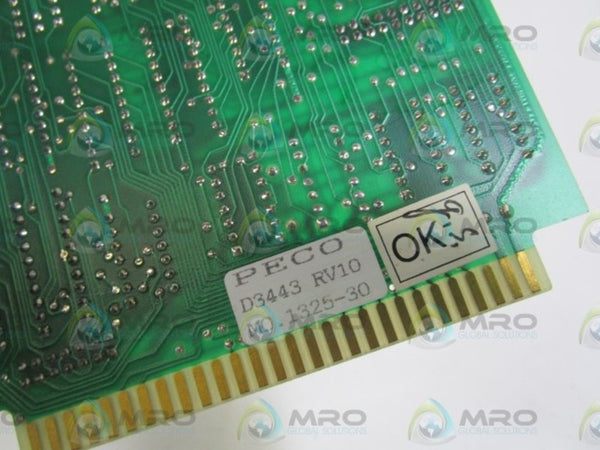 PECO BOARD D3443 REV. 10 NSNP