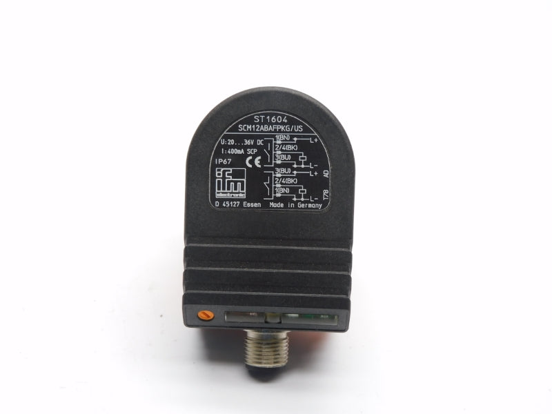 IFM EFECTOR SCM12ABAFPKG/US ST1604 20-36VDC NSNP