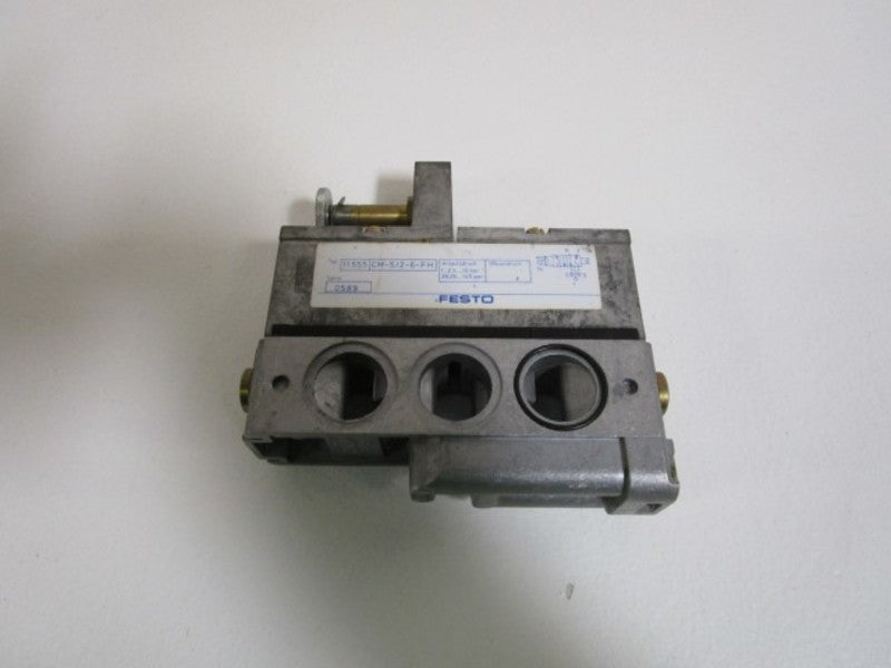 FESTO CM-5/2-6-FH W/ CABW-1/8 UNMP