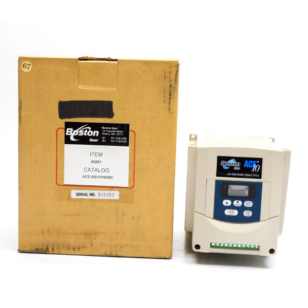 BOSTON GEAR ACE102V3P0020C 230V 15.0A NSMP