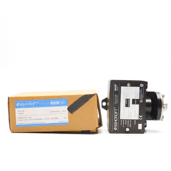 ASHCROFT B424B 480VAC 15A 15PSI NSMP