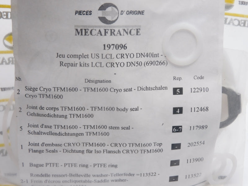 MECAFRANCE 197096 NSMP