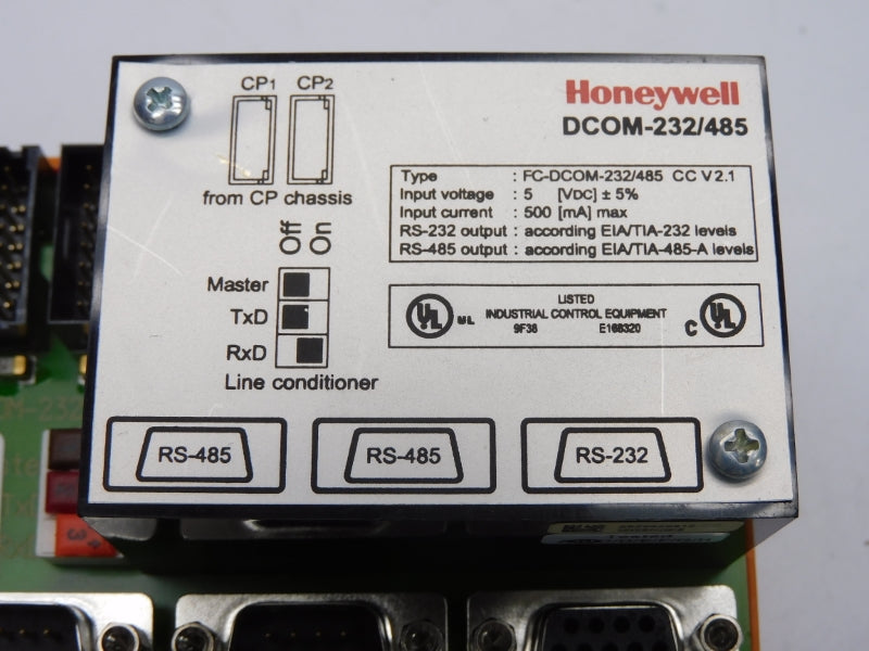 HONEYWELL FC-DCOM-232/485 5VDC (AS PICTURED) NUPI