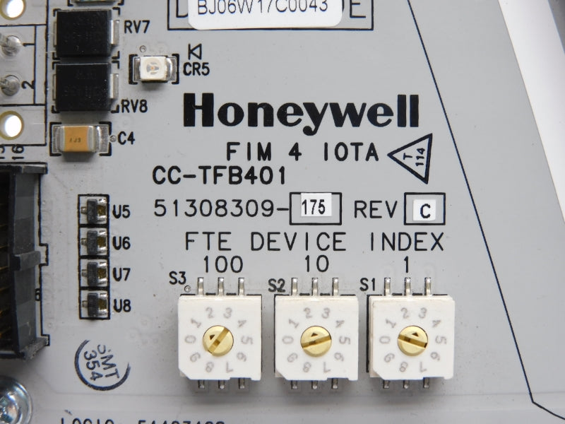 HONEYWELL CC-TFB401 51308309-175 250V (AS PICTURED) NUPI