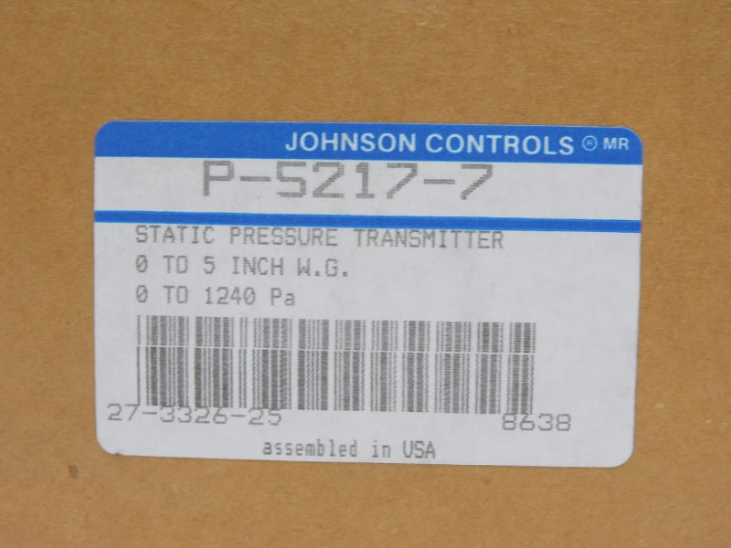 JOHNSON CONTROLS P-5217-7 NSMP